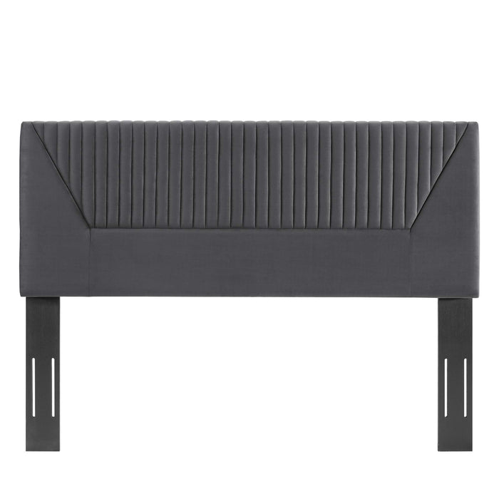 Patience Channel Tufted Performance Velvet Twin Headboard