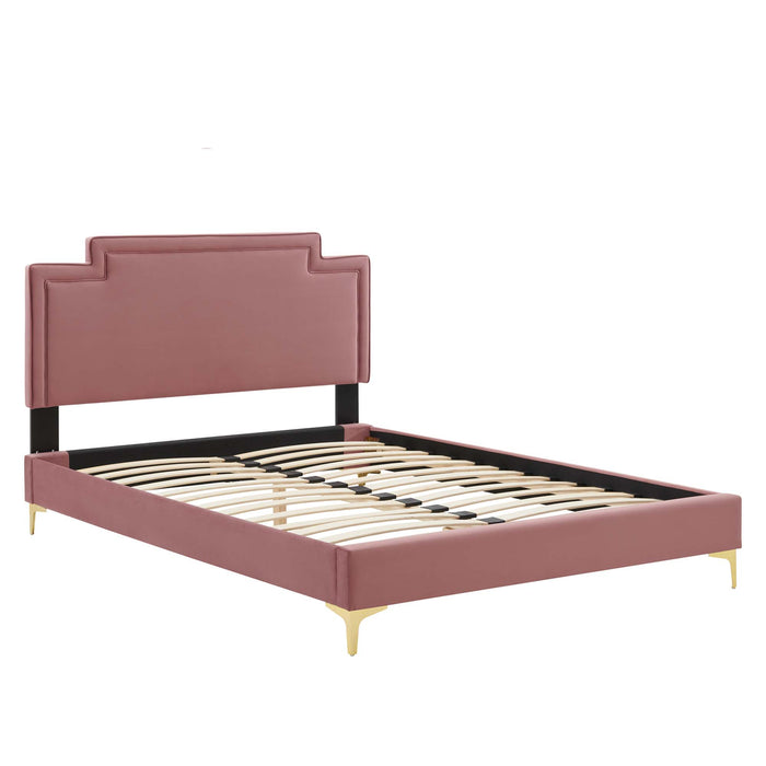 Liva Performance Velvet Twin Bed