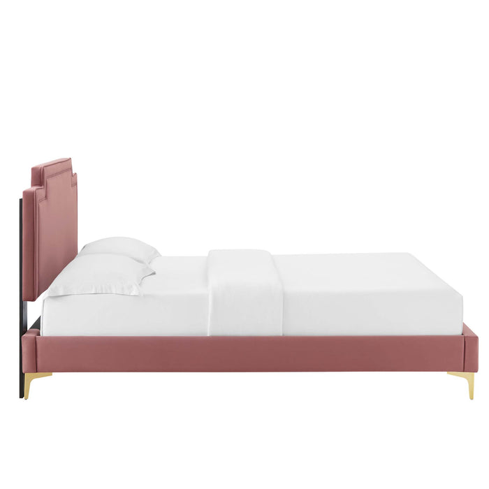 Liva Performance Velvet Twin Bed