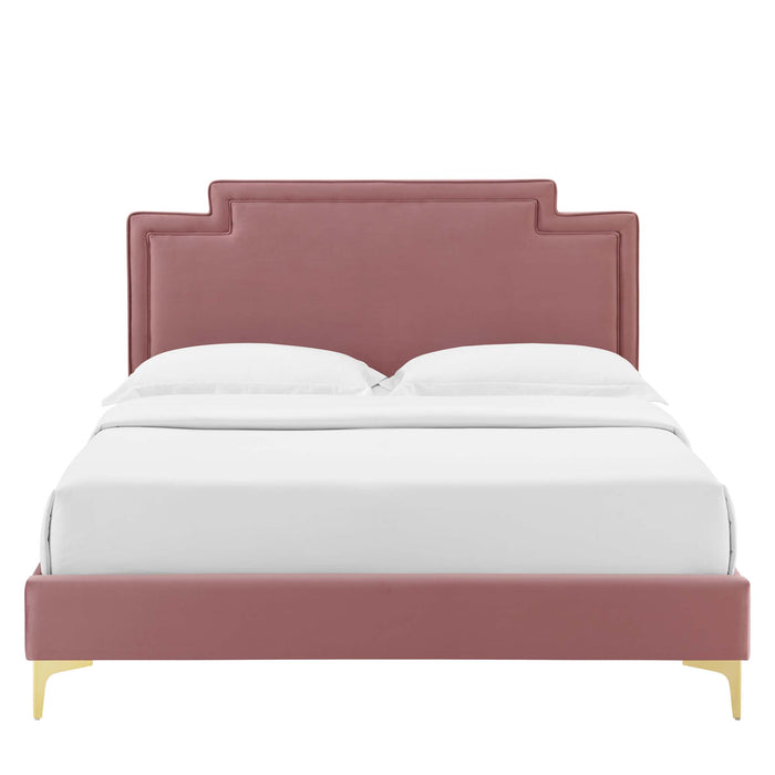 Liva Performance Velvet Twin Bed