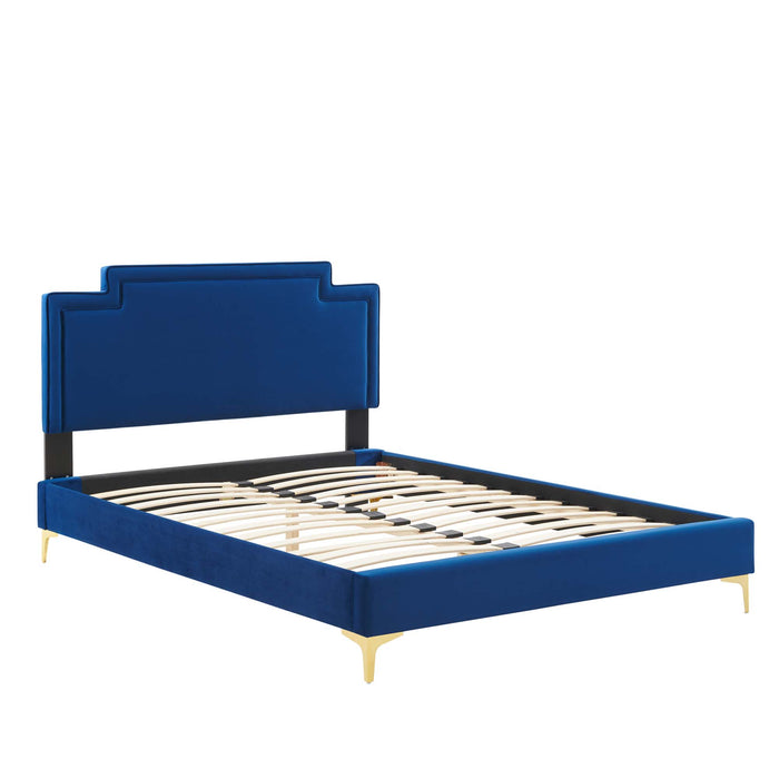 Liva Performance Velvet Twin Bed