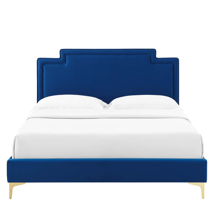 Liva Performance Velvet Twin Bed