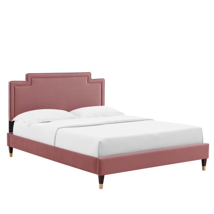 Liva Performance Velvet Twin Bed