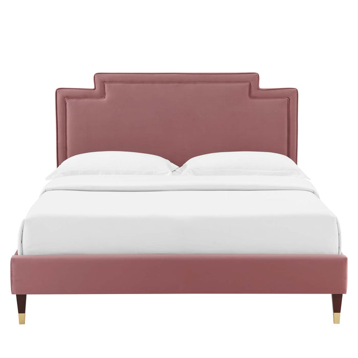 Liva Performance Velvet Twin Bed