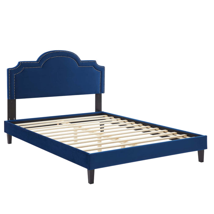 Aviana Performance Velvet Twin Bed