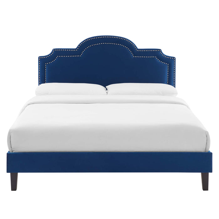 Aviana Performance Velvet Twin Bed