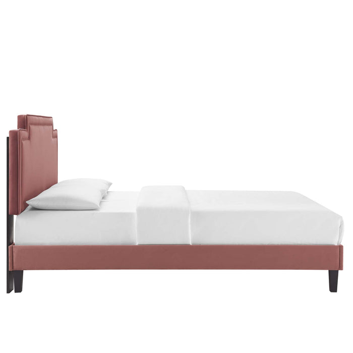 Liva Performance Velvet Twin Bed