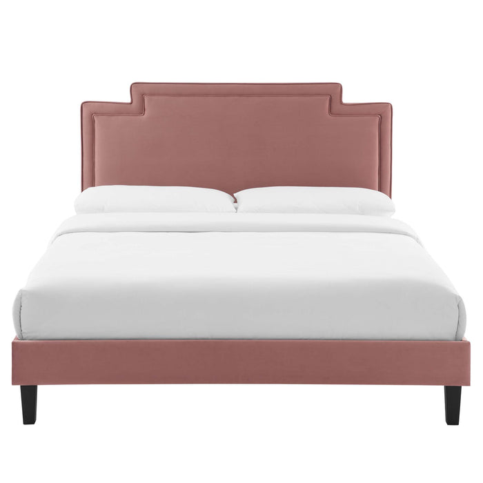 Liva Performance Velvet Twin Bed