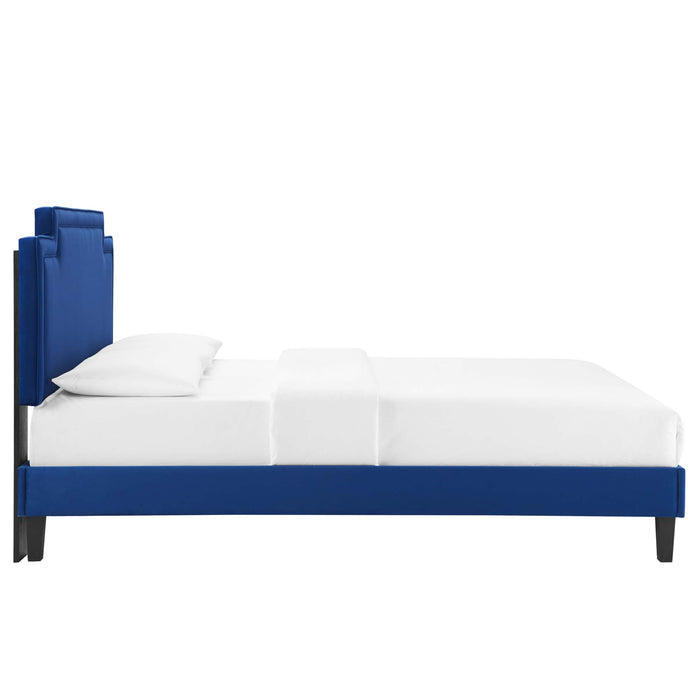 Liva Performance Velvet Twin Bed