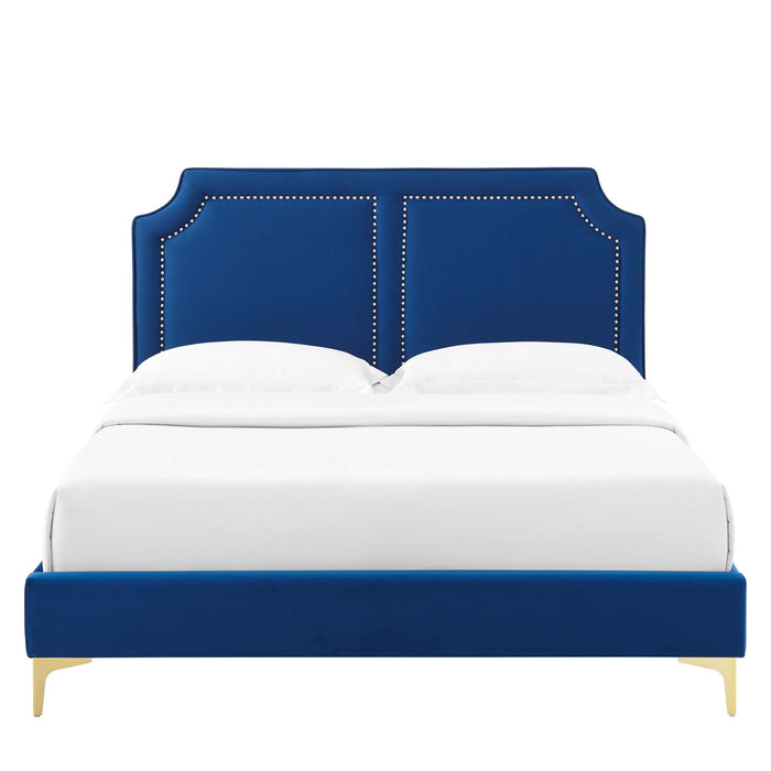 Novi Performance Velvet Full Bed