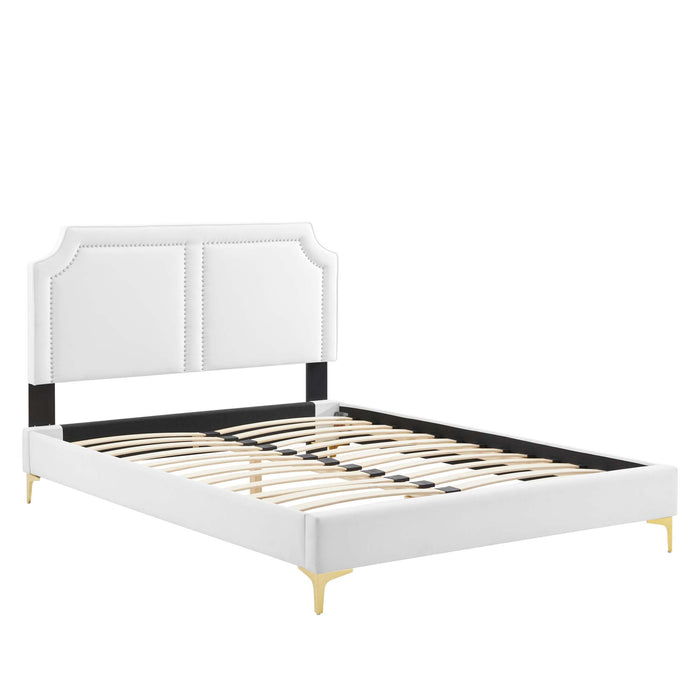 Novi Performance Velvet King Bed