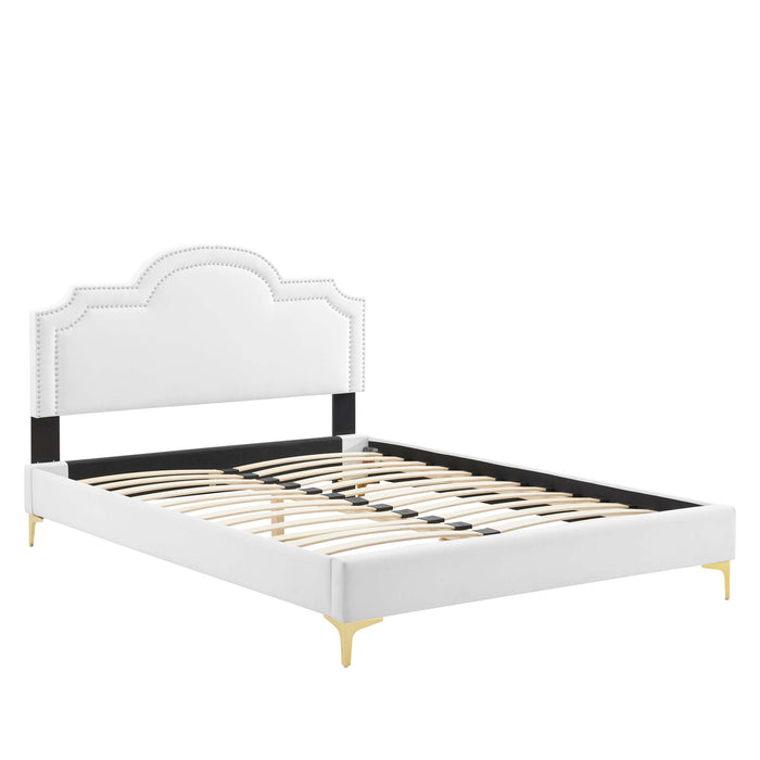 Aviana Performance Velvet King Bed