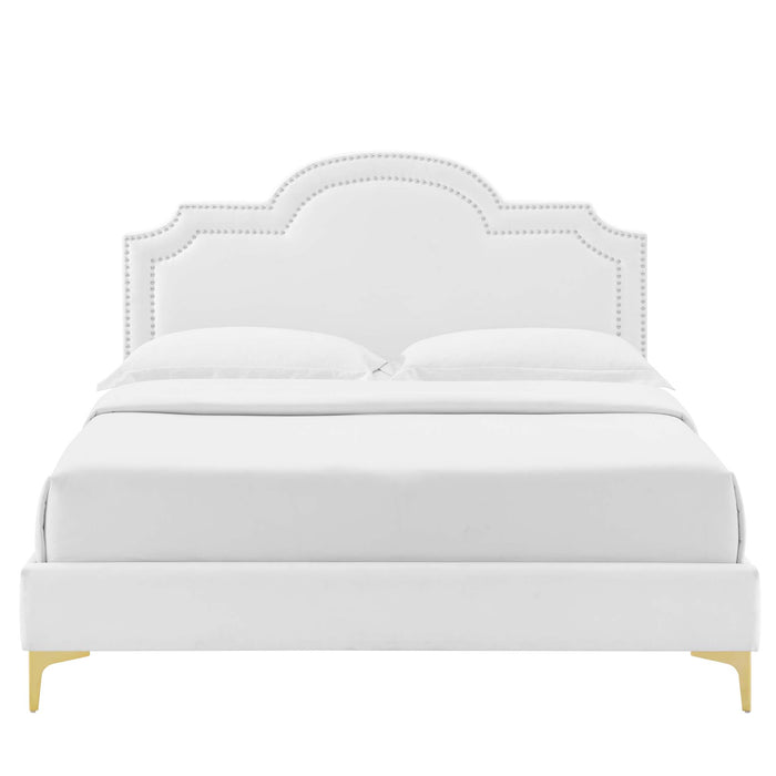 Aviana Performance Velvet King Bed