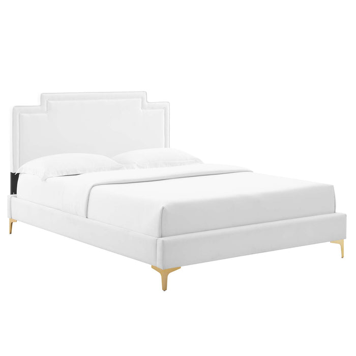 Liva Performance Velvet King Bed