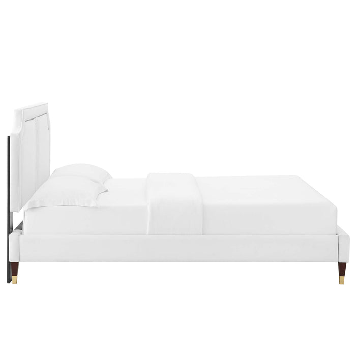 Novi Performance Velvet King Bed