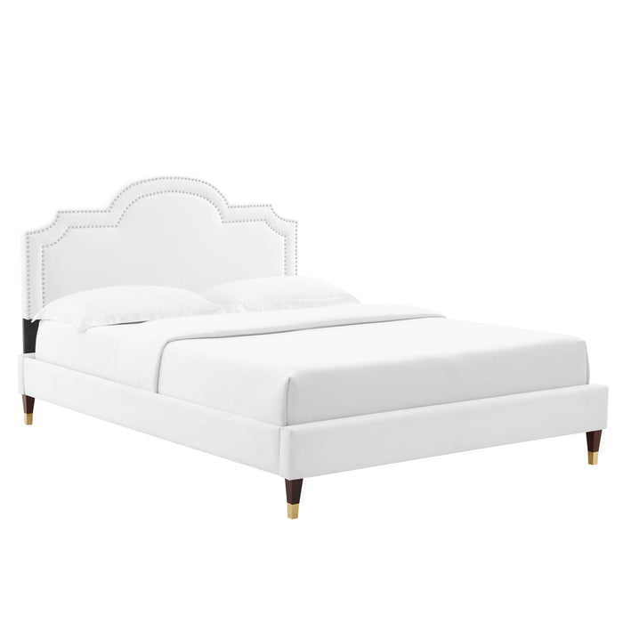 Aviana Performance Velvet King Bed