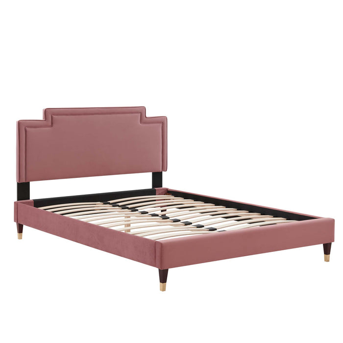 Liva Performance Velvet King Bed