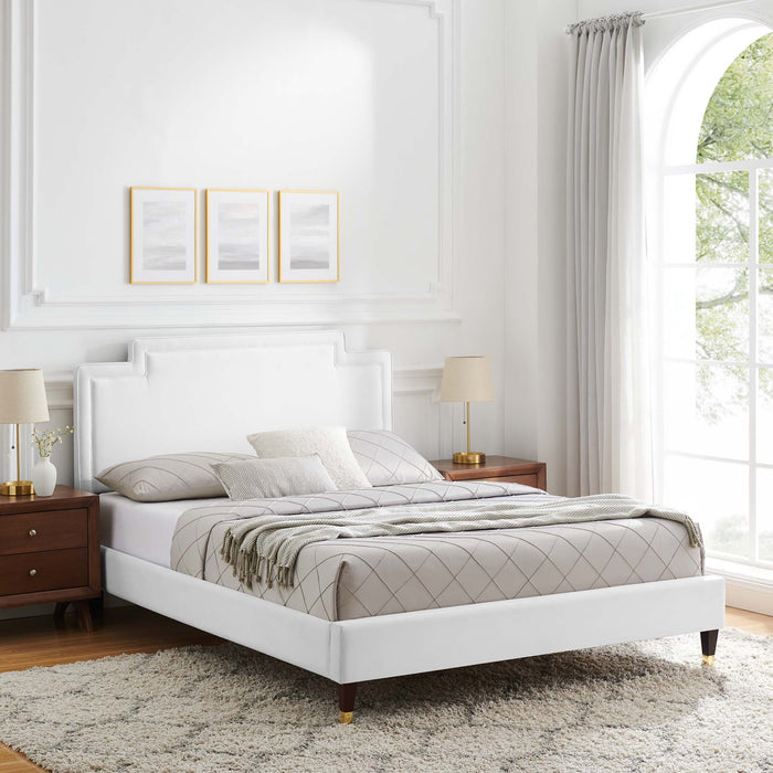 Liva Performance Velvet King Bed