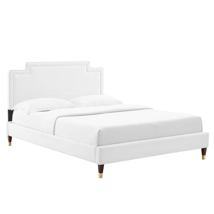 Liva Performance Velvet King Bed