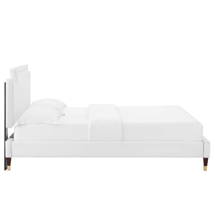 Liva Performance Velvet King Bed