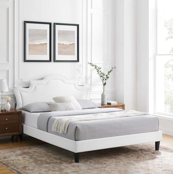 Neena Performance Velvet King Bed