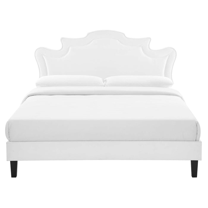 Neena Performance Velvet King Bed