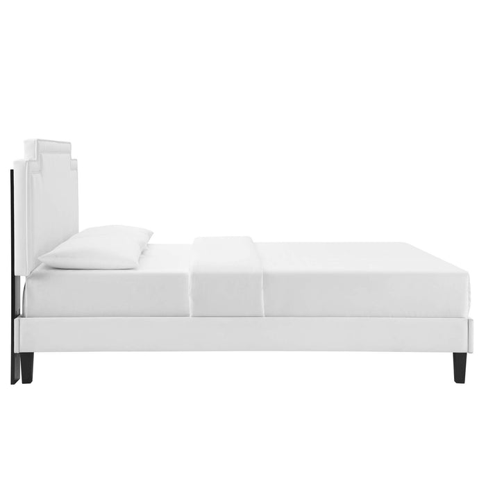 Liva Performance Velvet King Bed