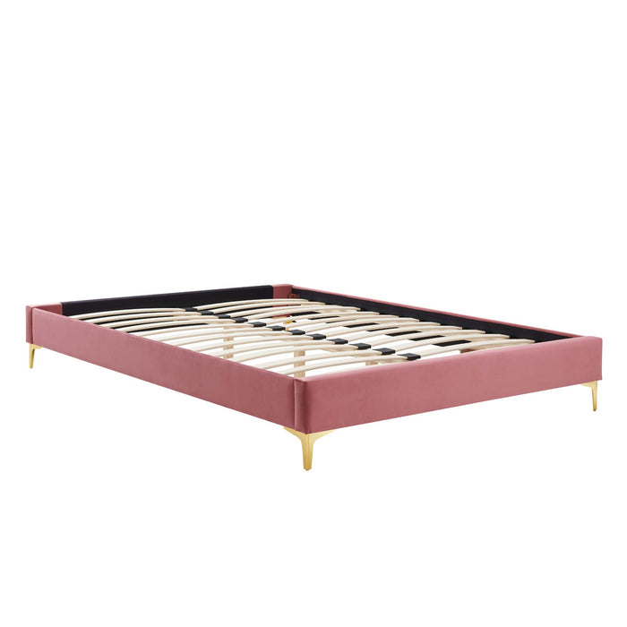 Emerson Performance Velvet King Platform Bed