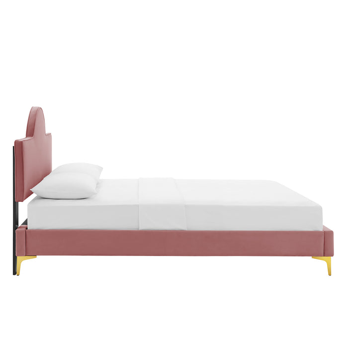 Sunny Performance Velvet King Bed