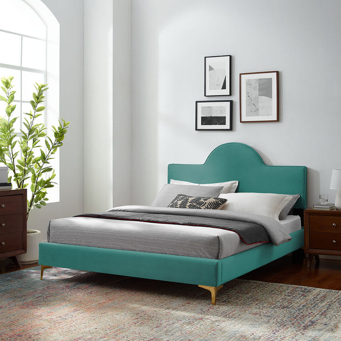 Sunny Performance Velvet King Bed