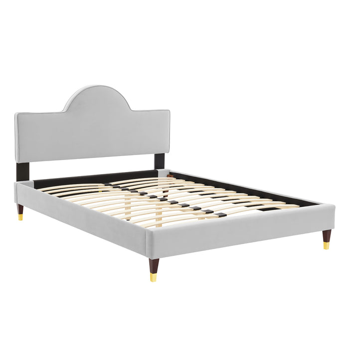 Aurora Performance Velvet Full Bed