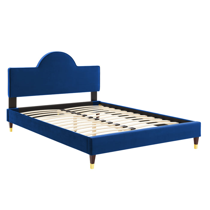 Aurora Performance Velvet Full Bed