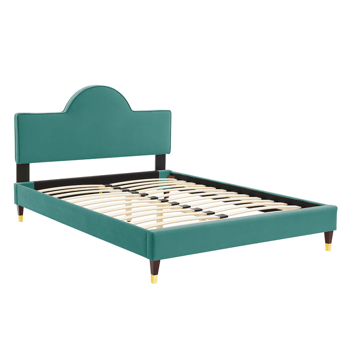 Aurora Performance Velvet Full Bed