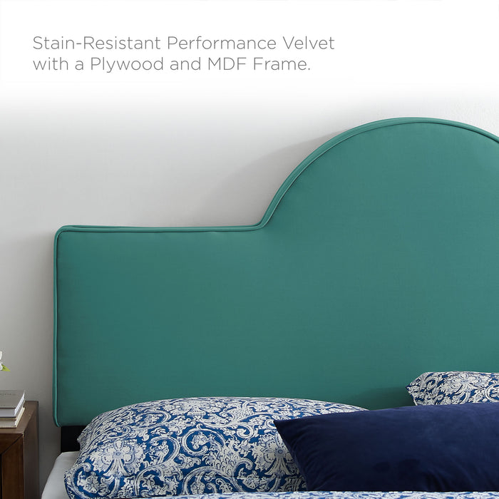 Aurora Performance Velvet Full Bed