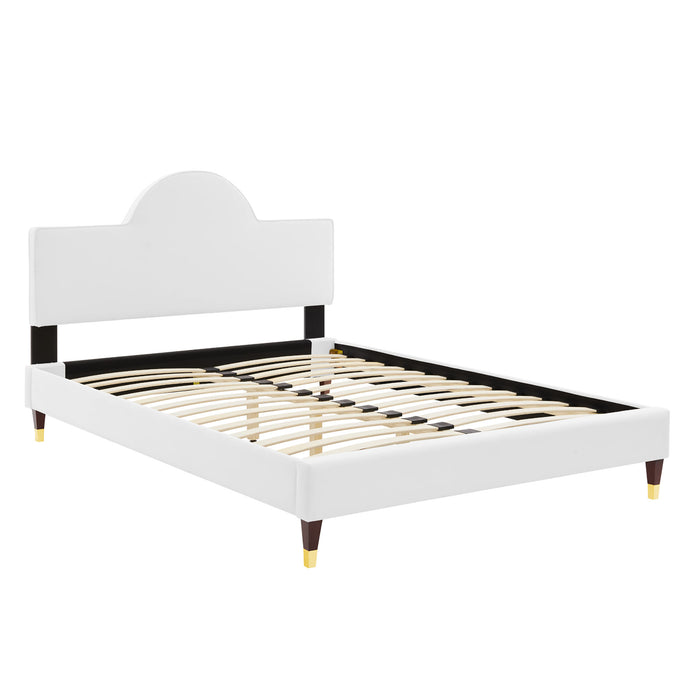 Aurora Performance Velvet King Bed