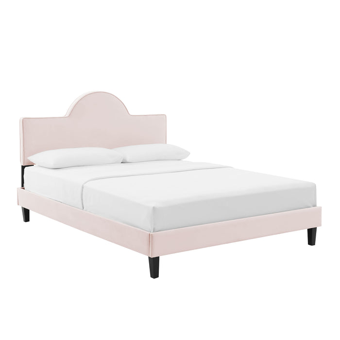 Soleil Performance Velvet Twin Bed