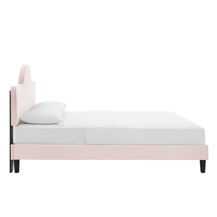 Soleil Performance Velvet Full Bed