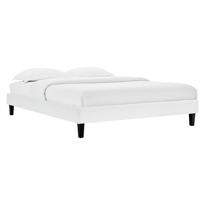 Colette King Performance Velvet Platform Bed