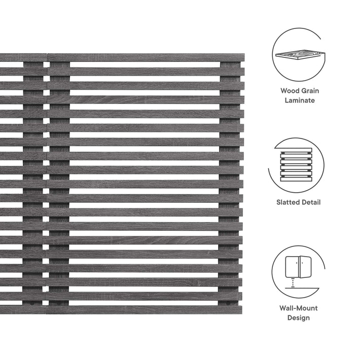 Render Wall Mount Queen Headboard