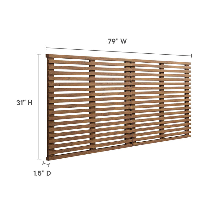 Render Wall Mount King Headboard