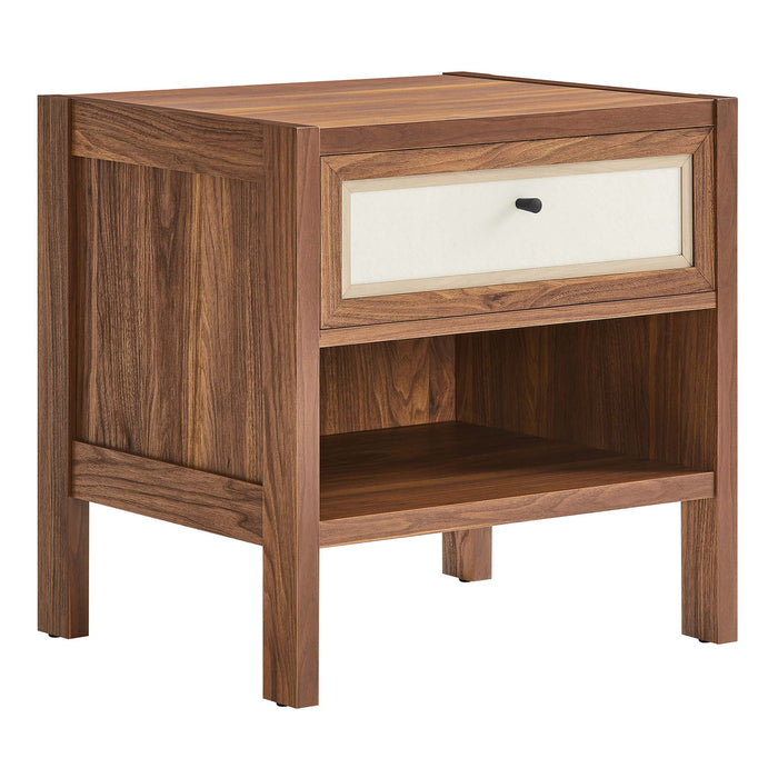 Capri Wood Grain Nightstand