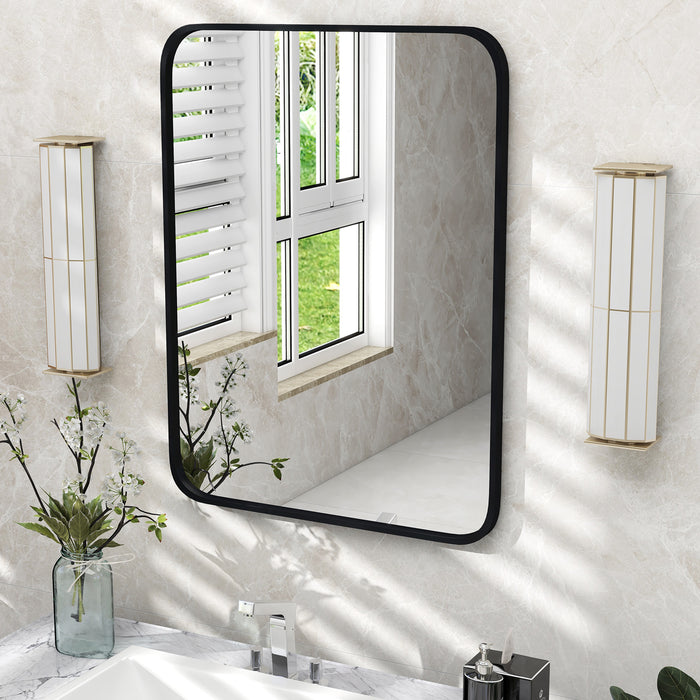 24 x 32 Inch Minimalist Wall Mounted Rectangle Mirror