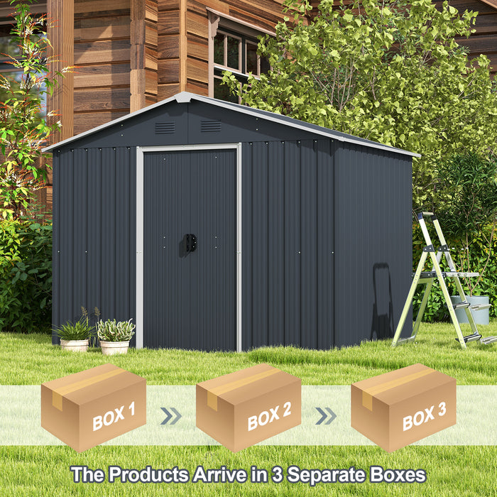 Outside Storage Shed with Lock Air Window