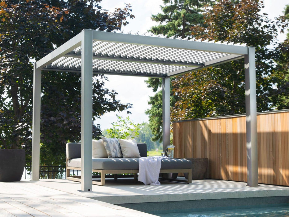 Gazebo Penguin, Vikos Aluminum stand alone Pergola, 10' X 10' / 10' X 13'