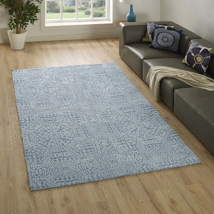 Javiera Contemporary Moroccan 5x8 Area Rug