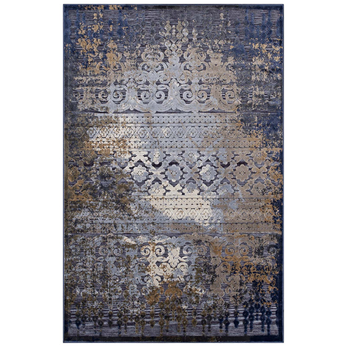 Kalene Distressed Vintage Turkish 8X10 Area Rug