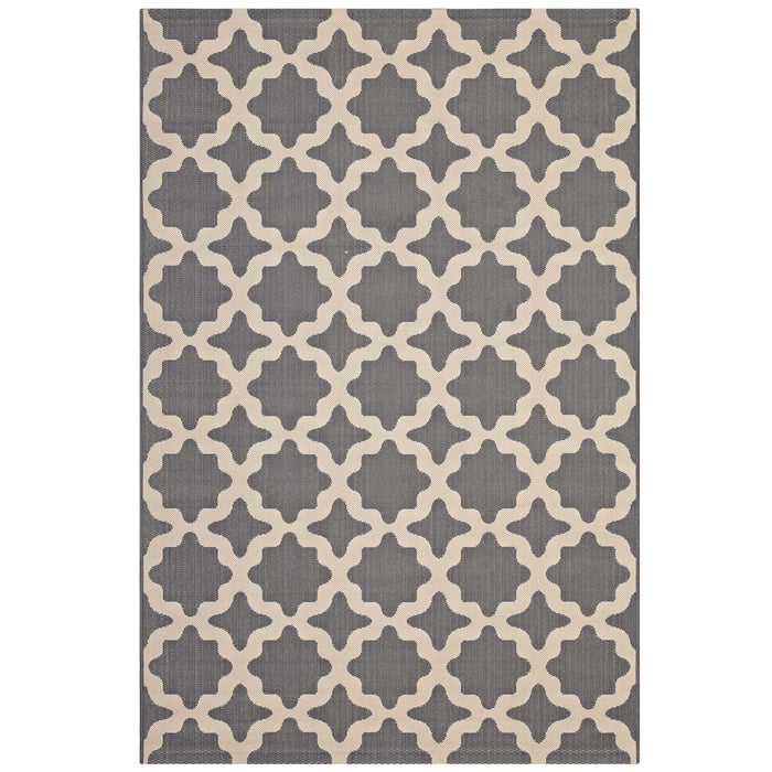 Cerelia Moroccan Trellis 4x6 Indoor and Outdoor Area Rug