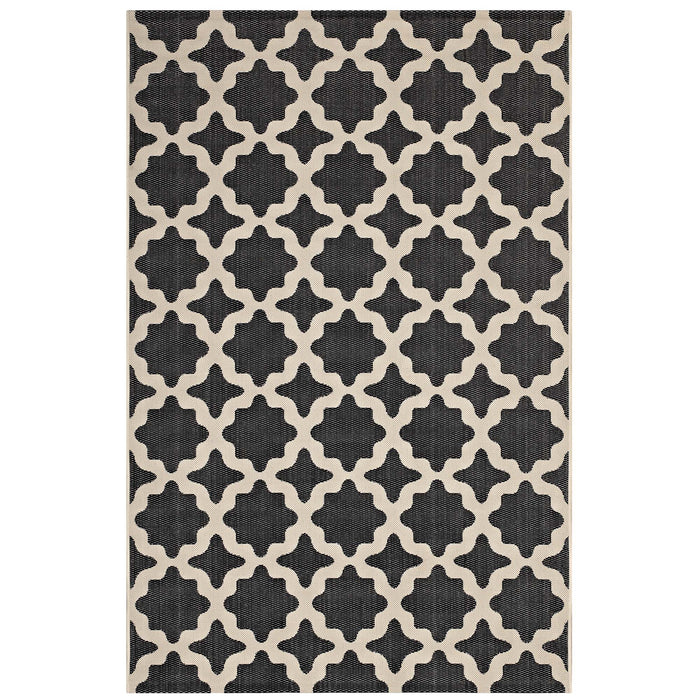 Cerelia Moroccan Trellis 4x6 Indoor and Outdoor Area Rug