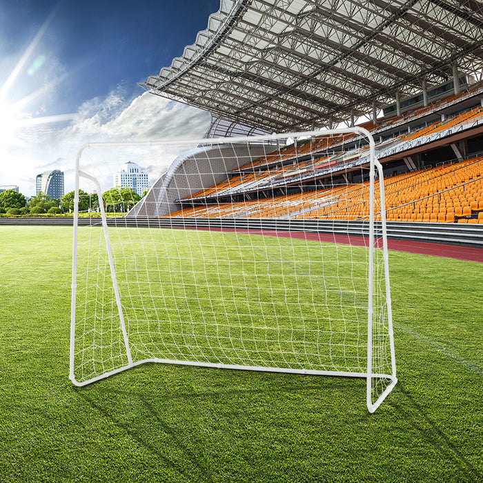 Soccer Goal for Backyard with Heavy Duty Frame and Ground Stakes