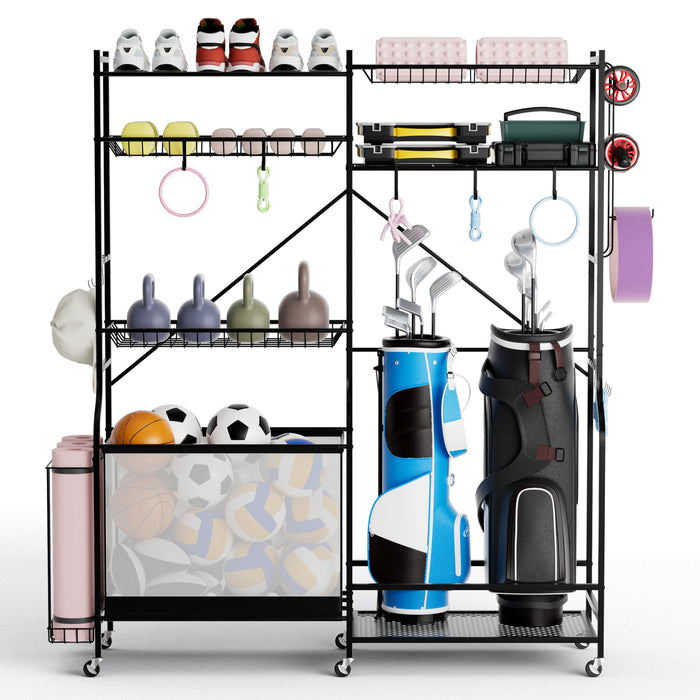 Sports Equipment Organizer for Garage